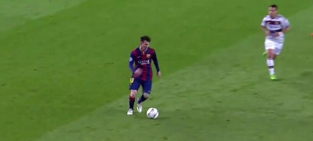 梅西破门，巴萨晋级欧冠半决赛